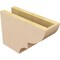 Ekena Millwork 4in. W x 8in. H x 12in. L Ridgewood Woodgrain TimberThane Rafter Tail, Primed Tan RFTUR04X08X12RIDRCPR - alternate 5